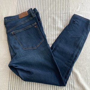 Madewell 9" Mid-Rise Skinny Jeans Size 31